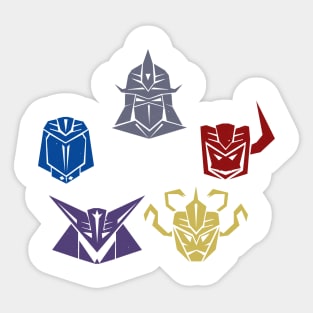 Villains (mono version) Sticker